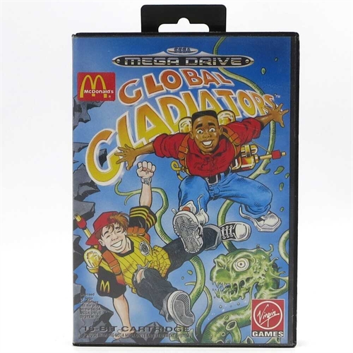 Global Gladiators - Komplet I Æske - Sega Mega Drive Spil (B Grade) (Genbrug)